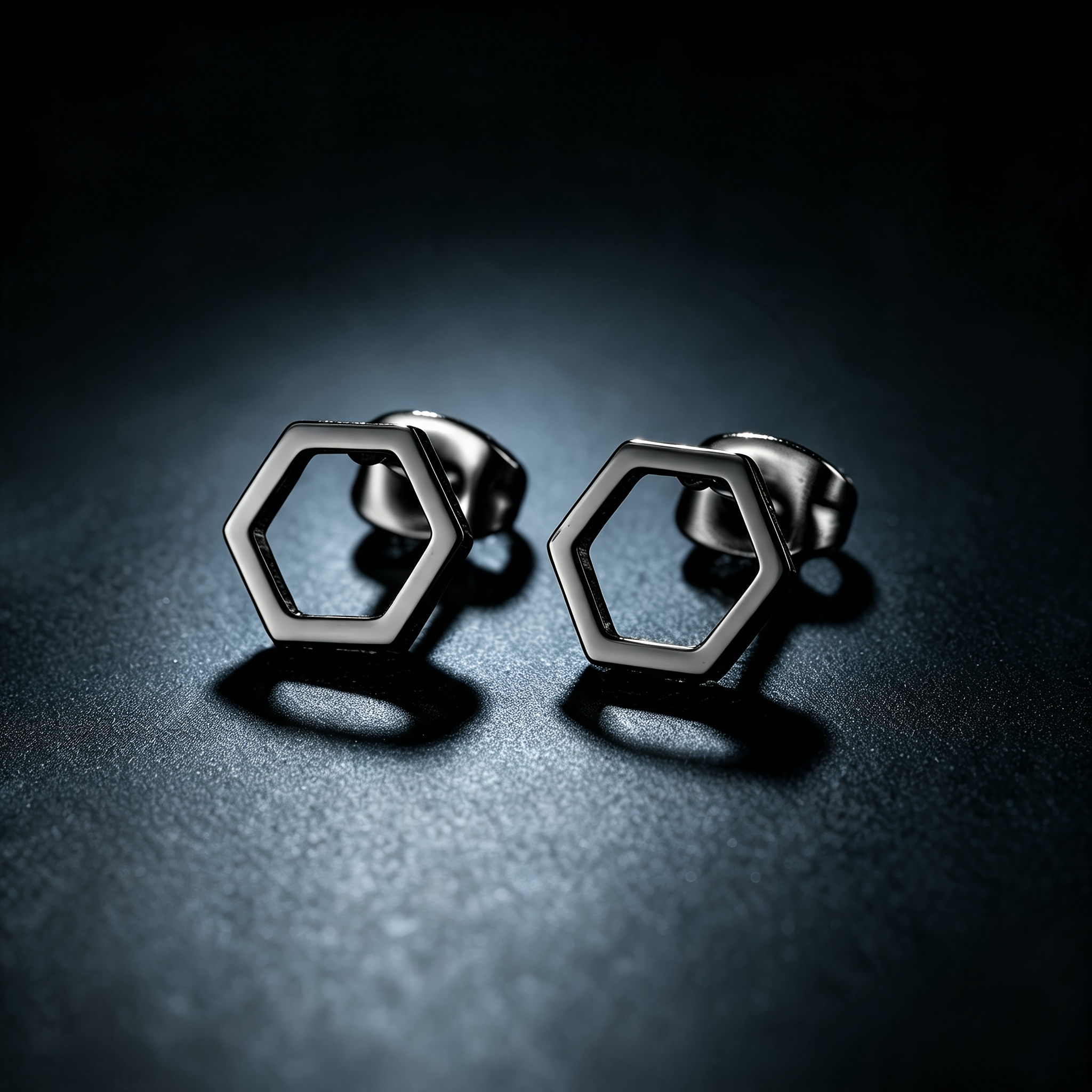 Women's Minimalist Style Stainless Steel Ear Studs Set